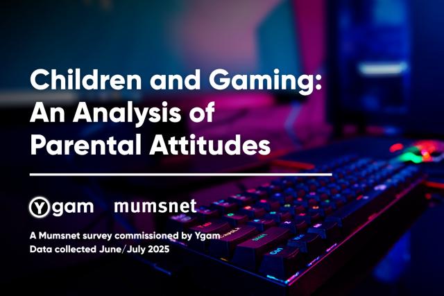 Front page of report with gaming keyboard and PC
